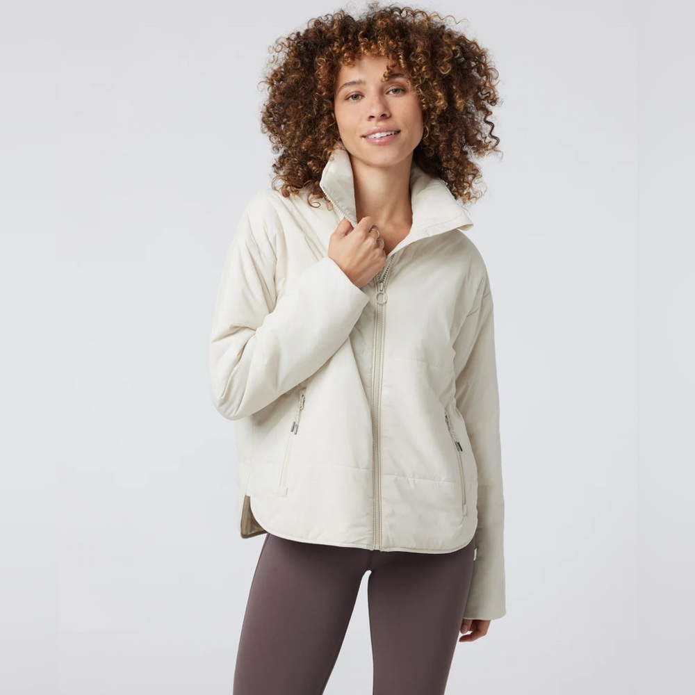 Vuori Canyon Insulated Jacket in Bone